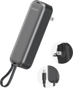 Philips 小型 モバイルバッテリー